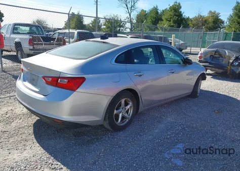 2017 Chevrolet Malibu Ls from USA, damaged, VIN 1G1ZB5STXHF269209